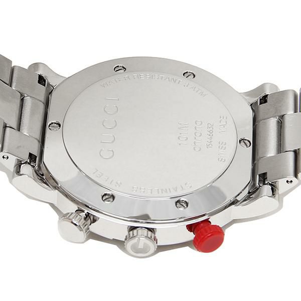 グッチ 時計 メンズ GUCCI YA101361 Gクロノ 腕時計 ウォッチ ブラック 詳細画像