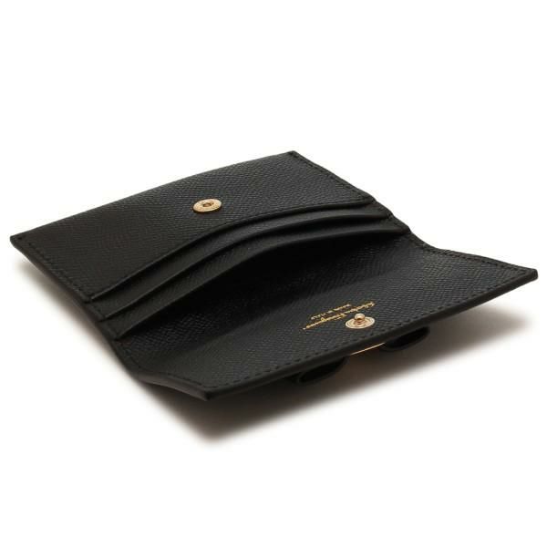 サルヴァトーレフェラガモ カードケース ヴァラ ブラック レディース Salvatore Ferragamo 22D155 0683522 詳細画像