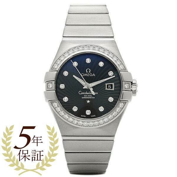 オメガ 時計 レディース OMEGA 123.55.31.20.51.001 コンステレーション 腕時計 ウォッチ シルバー/ブラック