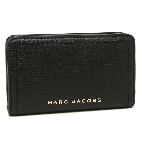 マークジェイコブス アウトレット 二つ折り財布 ブラック レディース MARC JACOBS S104L01SP21 001