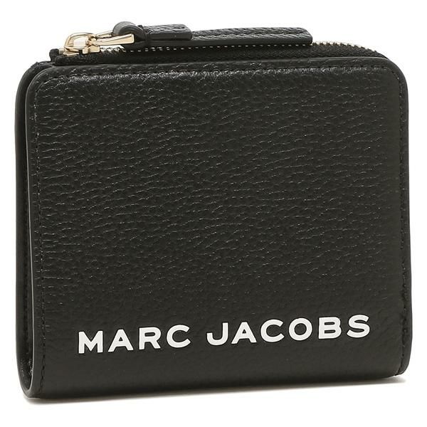 マークジェイコブス 二つ折り財布 ザ ボールド ミニ財布 ブラック レディース MARC JACOBS M0017140 008