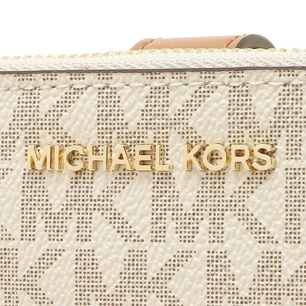 マイケルコース 折り財布 ジェットセット バニラ レディース MICHAEL KORS 32F1GJ6W4B 150 詳細画像