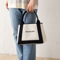 バレンシアガ トートバッグ カバ Sサイズ ホワイト レディース BALENCIAGA 339933 2HH3N 9260