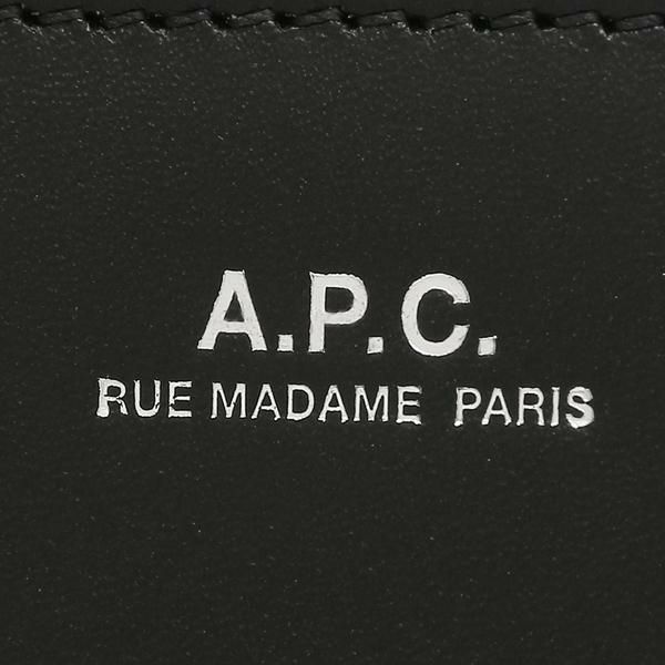 アーペーセー 二つ折り財布 ブラック メンズ レディース APC PXAWV H63087 LZZ 詳細画像