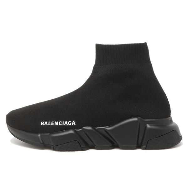 バレンシアガ スニーカー 靴 スピード ロゴ ブラック レディース BALENCIAGA 587280 W2DB1 1013 詳細画像