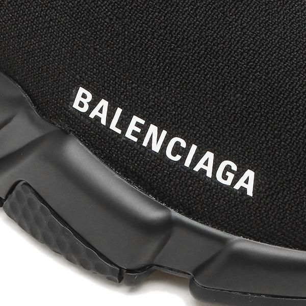 バレンシアガ スニーカー 靴 スピード ロゴ ブラック レディース BALENCIAGA 587280 W2DB1 1013 詳細画像