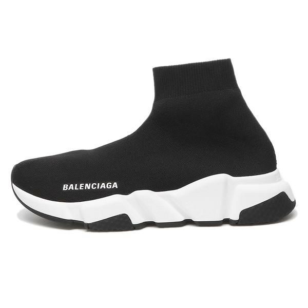 バレンシアガ スニーカー 靴 スピード ロゴ ブラック レディース BALENCIAGA 587280 W2DBQ 1015 詳細画像