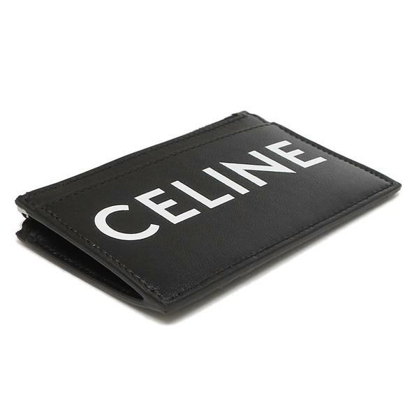 セリーヌ カードケース コインケース ロゴ フラグメントケース ブラック メンズ レディース CELINE 10F993DMF 38SI 詳細画像