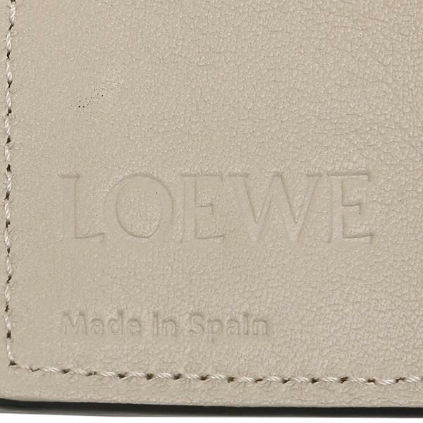 ロエベ 二つ折り財布 コンパクトジップウォレット グリーン レディース LOEWE C660Z41X01 6465 詳細画像