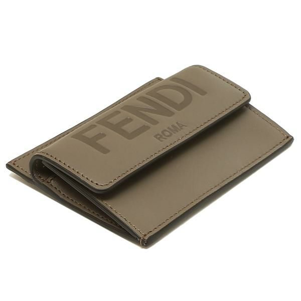フェンディ カードケース コインケース ローマ ブラウン メンズ レディース FENDI 8M0423 AAYZ F1F1M 詳細画像