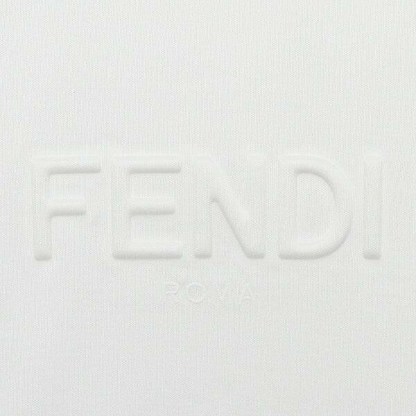 フェンディ Tシャツ トップス ロゴ ホワイト レディース FENDI FS7254 AHLS F0ZNM 詳細画像