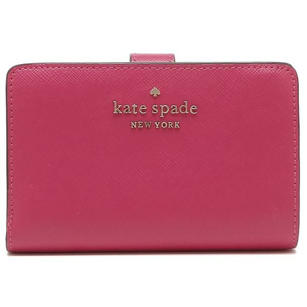 ケイトスペード アウトレット 二つ折り財布 ステイシー ピンク レディース KATE SPADE WLR00128 650 詳細画像