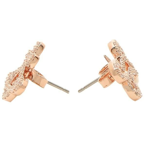 ヴィヴィアンウエストウッド ピアス アクセサリー レオニー ピンクゴールド ホワイト レディース VIVIENNE WESTWOOD 62010288 02G103 詳細画像