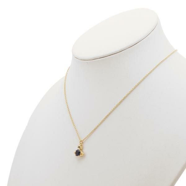 ヴィヴィアンウエストウッド ネックレス アクセサリー レイナ  イエローゴールド ブラック レディース VIVIENNE WESTWOOD 63020095 02R407 詳細画像