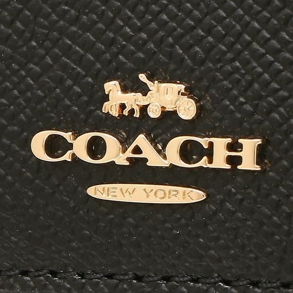 コーチ アウトレット カードケース 名刺入れ ブラック レディース COACH 87731 IMBLK 詳細画像