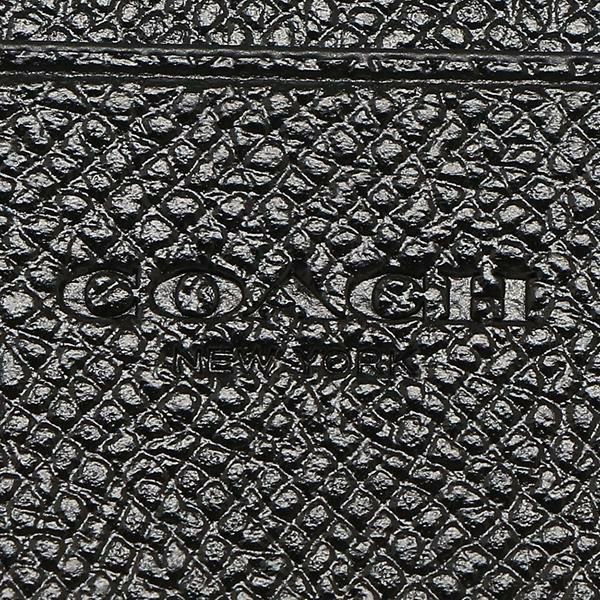 コーチ アウトレット カードケース 名刺入れ ブラック レディース COACH 87731 IMBLK 詳細画像