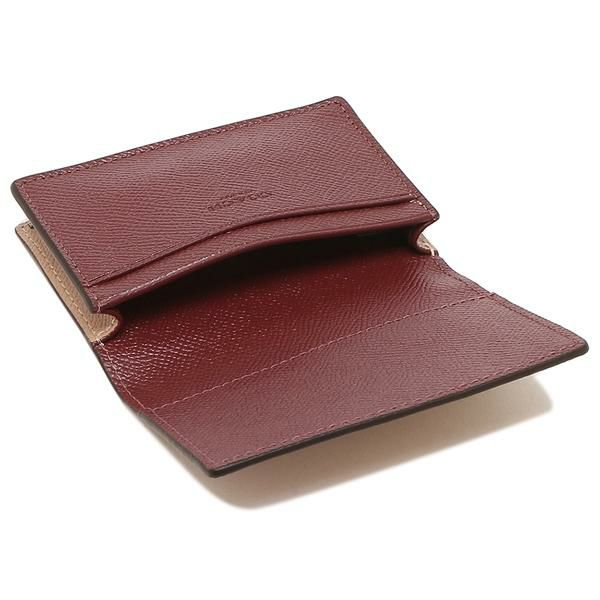 コーチ アウトレット カードケース 名刺入れ ベージュ レディース COACH 87731 IMTAU 詳細画像