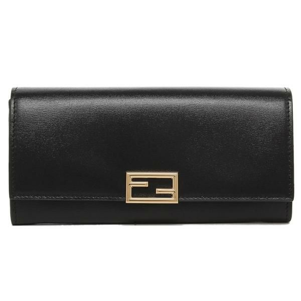フェンディ 長財布 FF ブラック レディース FENDI 8M0251 AHM0 F0KUR 詳細画像
