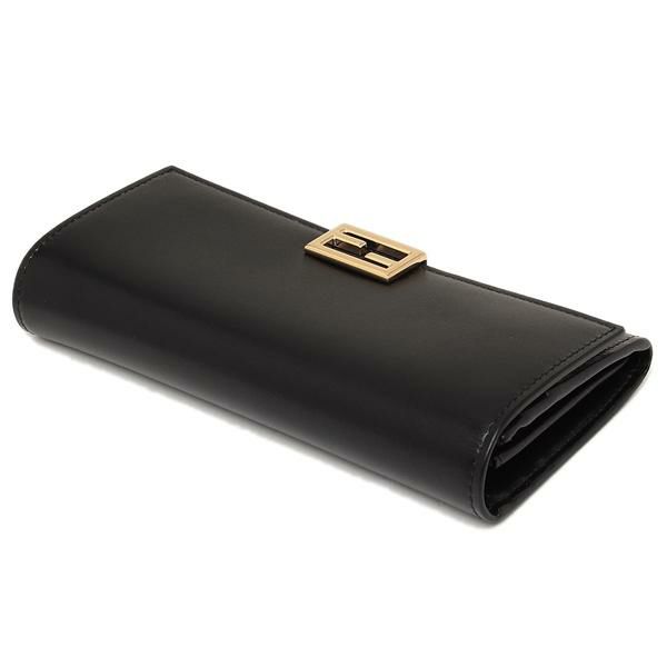 フェンディ 長財布 FF ブラック レディース FENDI 8M0251 AHM0 F0KUR 詳細画像