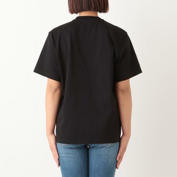 ステラマッカートニー トップス Tシャツ ロゴ ブラック レディース STELLA McCARTNEY 604034 SPW18 1000 詳細画像