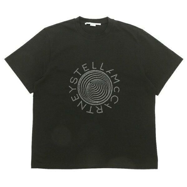 ステラマッカートニー トップス Tシャツ ロゴ ブラック レディース STELLA McCARTNEY 604034 SPW18 1000 詳細画像