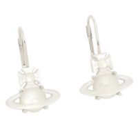 ヴィヴィアンウエストウッド ピアス アクセサリー ドロップ シルバー ホワイト レディース VIVIENNE WESTWOOD 62020138 02W397