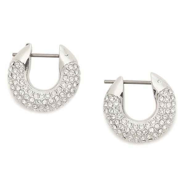 スワロフスキー ピアス アクセサリー デクストラ フープ シルバー ホワイト レディース SWAROVSKI 5618306 詳細画像