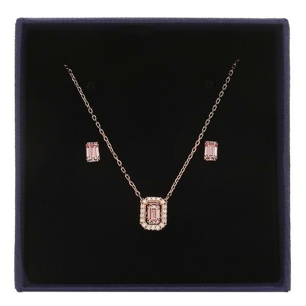 スワロフスキー ネックレス アクセサリー ミレニア ペンダント ローズゴールド ピンク レディース SWAROVSKI 5620548 詳細画像
