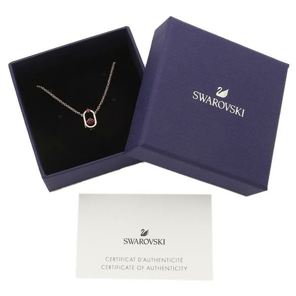 スワロフスキー ネックレス アクセサリー スパークリングダンス ノース ペンダント ローズゴールド レッド レディース SWAROVSKI 5620550 詳細画像