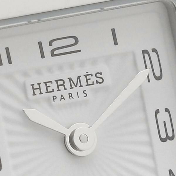 エルメス 時計 レディース メンズ Hウォッチ17.2mm ホワイト ブルー HERMES W038953WW00 HH1.110.131/SW7T 詳細画像