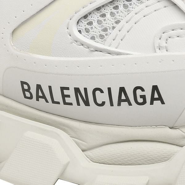 バレンシアガ スニーカー 靴 トラックスニーカー ロゴ ホワイト メンズ 