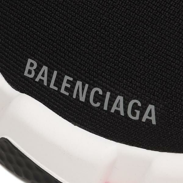 バレンシアガ スニーカー 靴 スピード ロゴ ブラック ピンク レディース BALENCIAGA 587280 W2DBB 1586 詳細画像