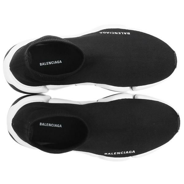 バレンシアガ スニーカー 靴 スピード ロゴ ブラック メンズ BALENCIAGA 617239 W2DB2 1015 詳細画像