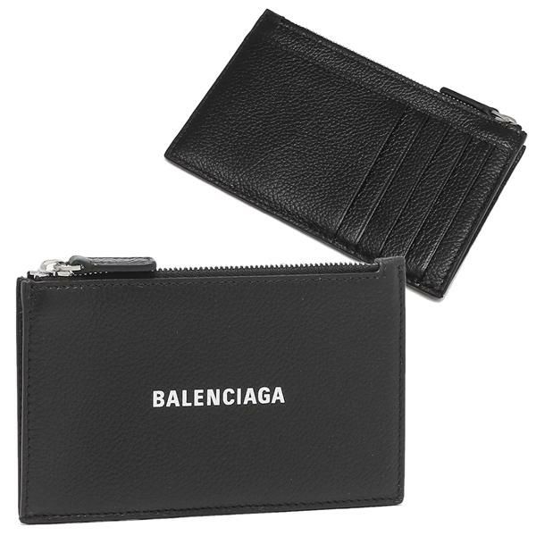 バレンシアガ カードケース コインケース キャッシュ フラグメントケース ブラック メンズ レディース BALENCIAGA 640535 1IZI3 1090