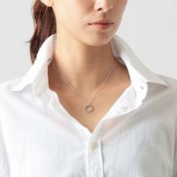 スワロフスキー ネックレス アクセサリー SWAROVSKI 5198686 CREATIVITY CIRCLE ペンダント レディース シルバー