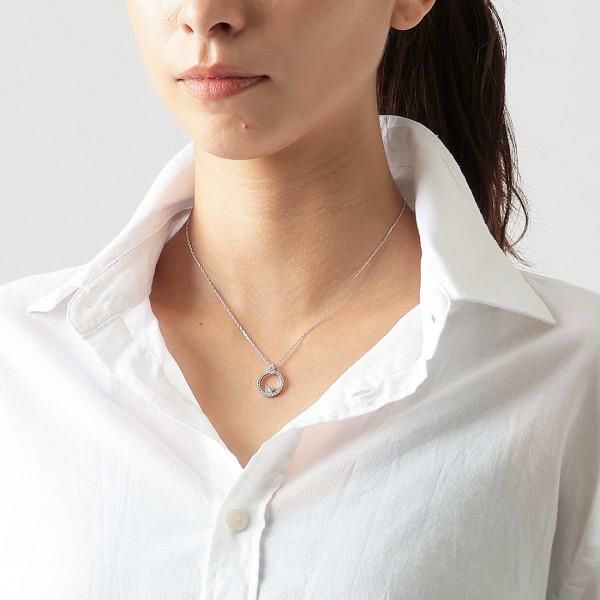 スワロフスキー ネックレス アクセサリー SWAROVSKI 5198686 CREATIVITY CIRCLE ペンダント レディース シルバー 詳細画像