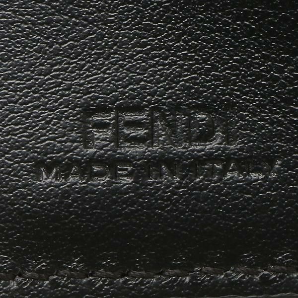 フェンディ 三つ折り財布 フェンディウェイ ミニ財布 ブラック レディース FENDI 8M0395 AHM0 F0KUR 詳細画像