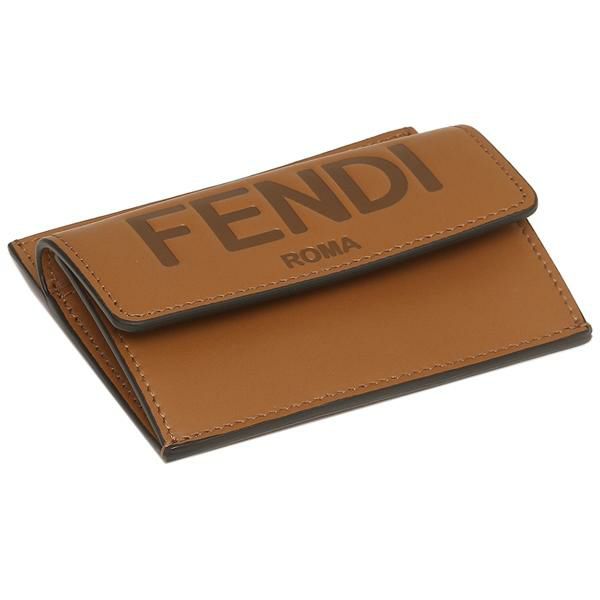 フェンディ カードケース コインケース フェンディローマ ブラウン レディース FENDI 8M0423 AAYZ F0QVK 詳細画像