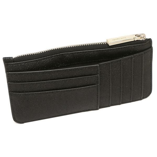 ケイトスペード アウトレット 財布 グリッター ブラックマルチ レディース KATE SPADE K4715 001 詳細画像