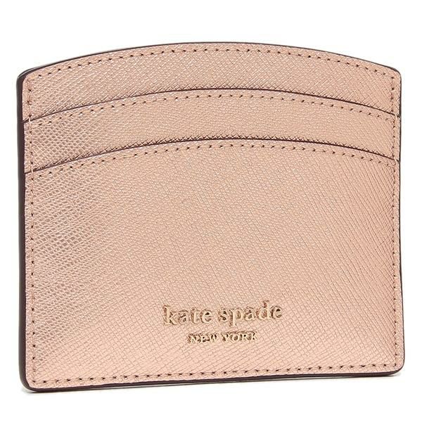 ケイトスペード パスケース 定期入れ スペンサー カードケース ピンクゴールド レディース KATE SPADE K4555 650