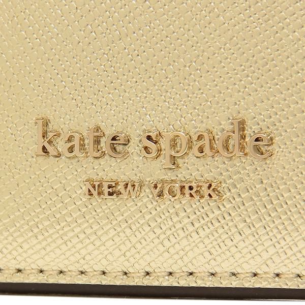 ケイトスペード パスケース 定期入れ スペンサー カードケース ゴールド レディース KATE SPADE K4555 700 詳細画像