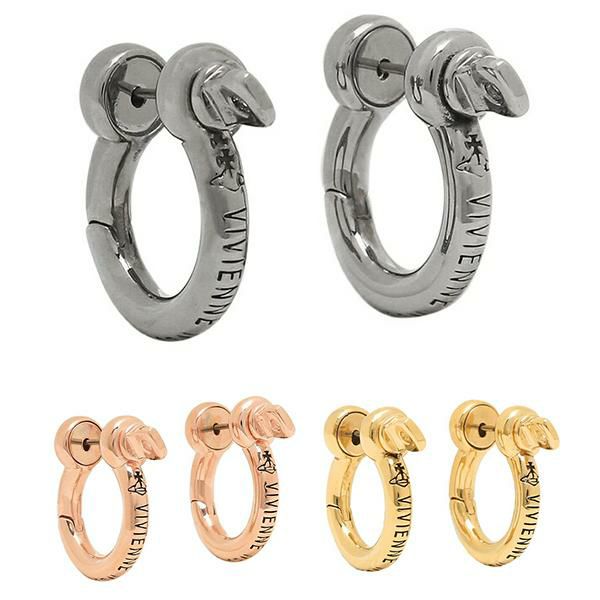 ヴィヴィアンウエストウッド ピアス アクセサリー ミネルバ フープ メンズ レディース VIVIENNE WESTWOOD 62030066