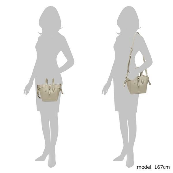 フルラ ハンドバッグ ショルダーバッグ ネット ミニバッグ グレー レディース FURLA BASRFUA HSF000 M7Y00 詳細画像