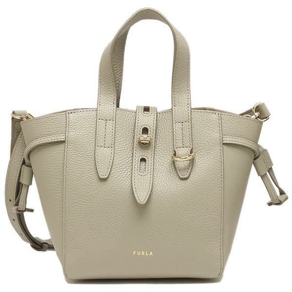 フルラ ハンドバッグ ショルダーバッグ ネット ミニバッグ グレー レディース FURLA BASRFUA HSF000 M7Y00 詳細画像