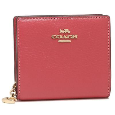 コーチ アウトレット 二つ折り財布 ピンク レディース COACH C3641