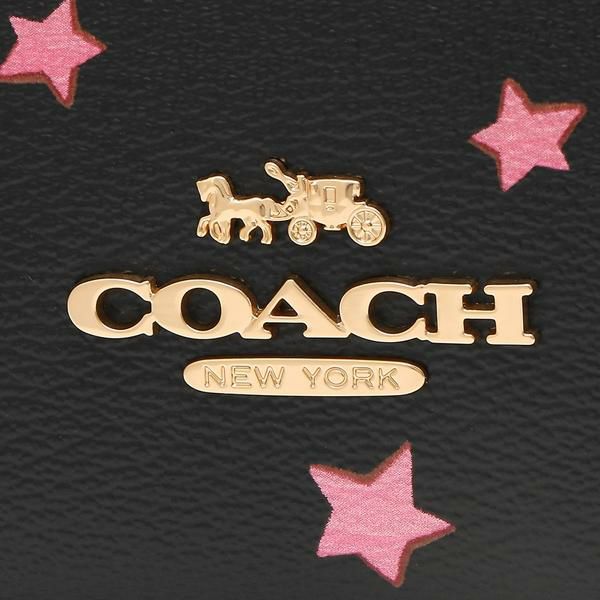 コーチ アウトレット ショルダーバッグ 星柄 ブラック マルチ レディース COACH C7247 IMA47 詳細画像