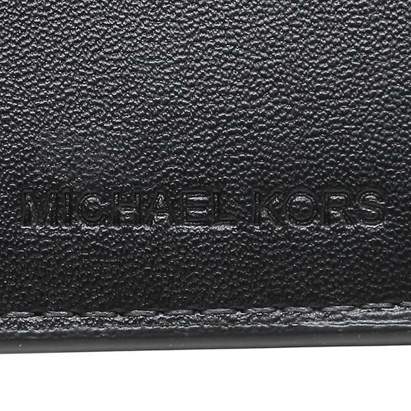 マイケルコース アウトレット 二つ折り財布 クーパー ブラック メンズ レディース MICHAEL KORS 36U9LCRF3B BLACK 詳細画像
