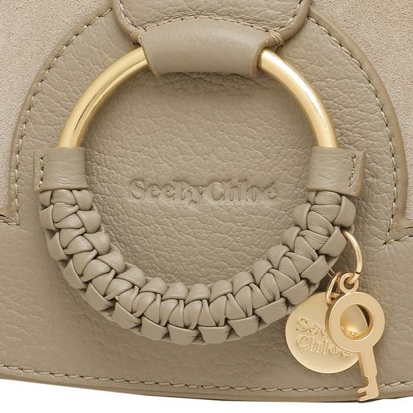 シーバイクロエ ショルダーバッグ ハナ グレー レディース SEE BY CHLOE CHS18AS896417 23W 詳細画像