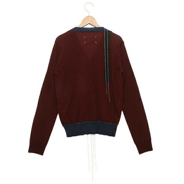 メゾンマルジェラ トップス 長袖ニット カーディガン ネイビー レディース Maison Margiela S51HA1122 S17800 003F 詳細画像