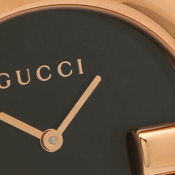 グッチ 時計 レディース クォーツ ブラック GUCCI YA134305 詳細画像